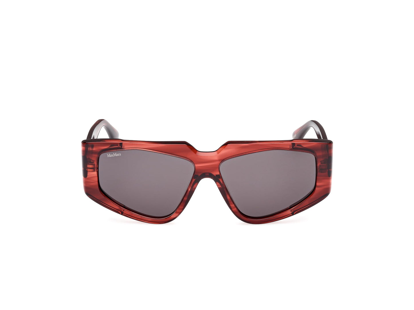 MaxMara MM0125 68A red/striped 58/13/140 WOMAN Sunglasses