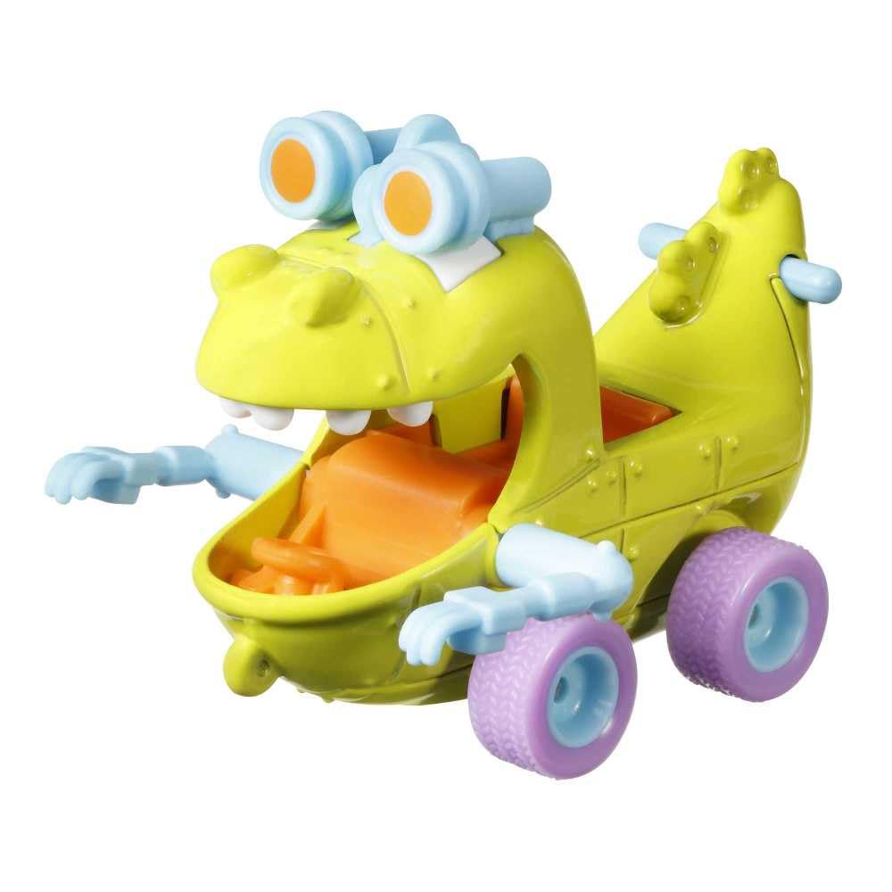 Hot Wheels Retro Entertainment Collection of 1:64 Scale Rugrats Reptar Car from Blockbuster Movies, TV, & Video Games, Iconic Replicas for Play or…