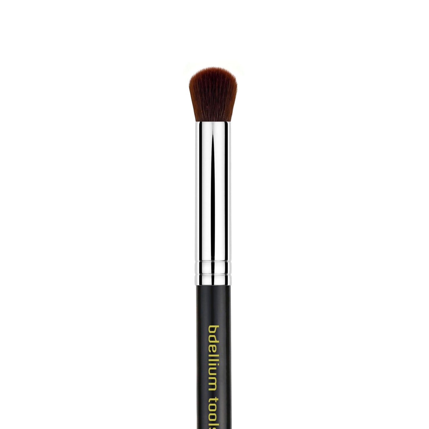 Bdellium Tools Professional Makeup Brush - Maestro Series 767 Round Dome Blender - With Soft Synthetic Fibers, For Blending & Smoothing (Black, 1pc)