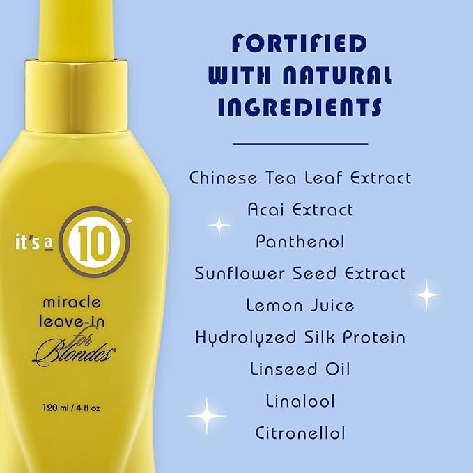 It's A 10 Miracle Leave-In For Blondes 10 Oz