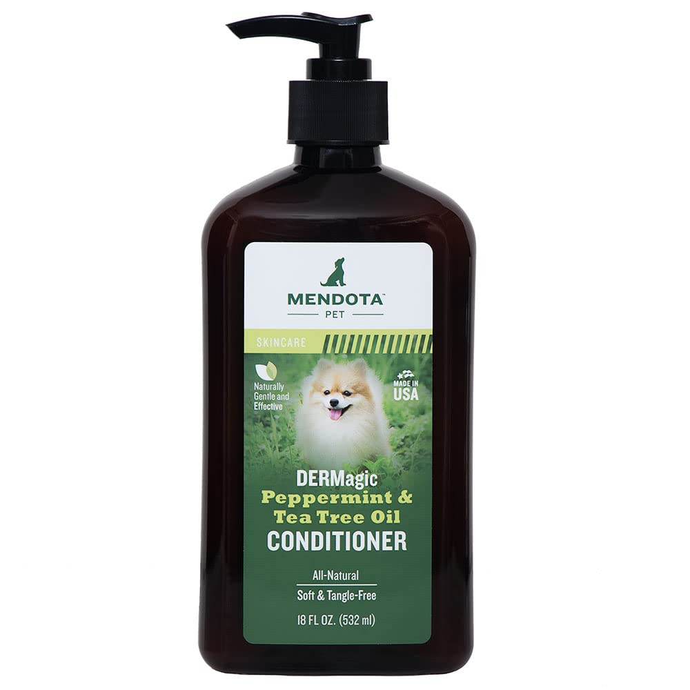 DERMagic Peppermint and Tea Tree Oil Conditioner, 18 fl oz