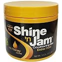 Shine N Jam Conditioning Gel Extra Hold 16 Ounce Jar (473ml) (3 Pack)