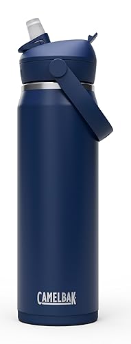 CamelBak Thrive Flip Straw Insulated Stainless Steel Water Bottle Navy, 25oz