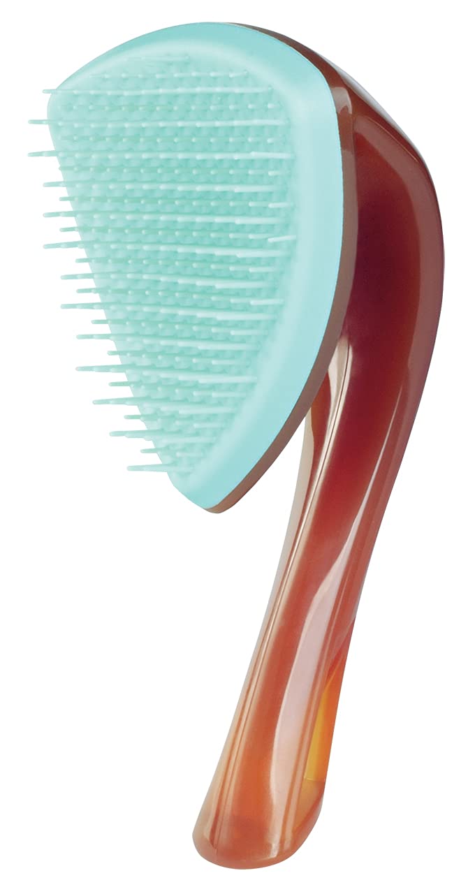 Cricket Ultra Smooth Detangling Brush - Infused with Argan & Olive Oils and Keratin Protein, Anti-Frizz Hairbrush for Wet and Dry Hair, Ergonomic