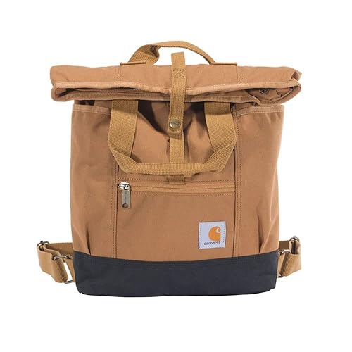 Carhartt Gear B0000382 Convertible Backpack Tote - One Size Fits All - Carhartt Brown