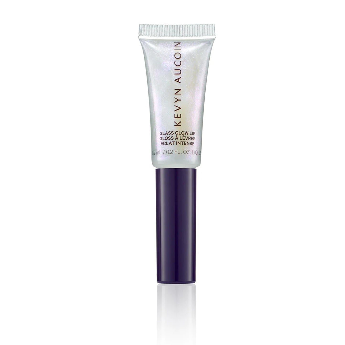 Kevyn Aucoin Glass Glow Lip, Crystal Clear: Multi-purpose lip gloss highlighter. 3D reflective glaze, comfortable wearing, non-sticky. Moisturize