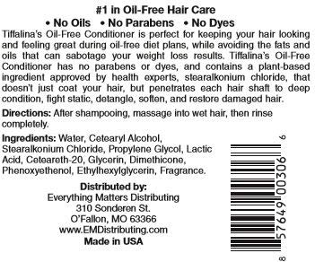 Tiffalina's Oil-free Hair Kit