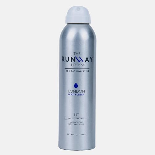 The Runway Looks Beauty Queen Texture Spray, Dry Volumizing Texture Spray For Lift & Definition, Instant Volume And Fullness (7oz)