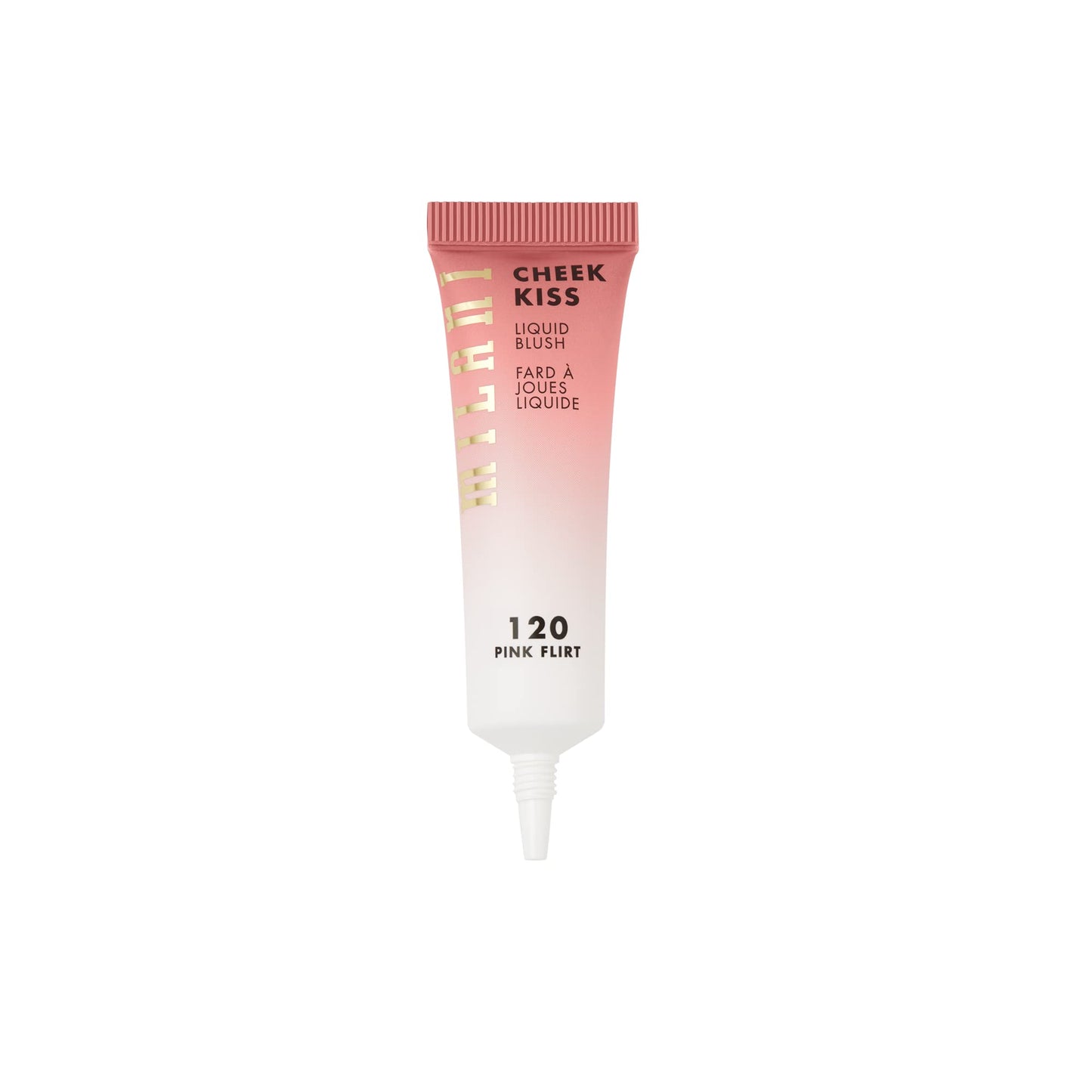 Milani Cheek Kiss Liquid Blush Makeup, Lightweight, Blendable & Buildable for Radiant Flushed Cheeks, Skin-Loving Formula - Pink Flirt