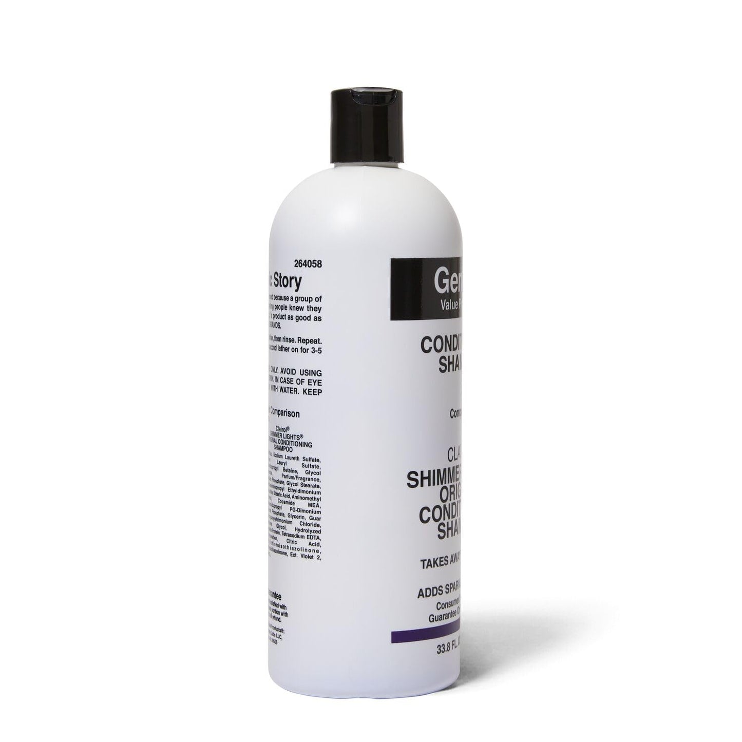 Generic Value Products Conditioning Purple Shampoo, Tones Down Brassiness, Brightens and Refreshes Faded Highlights, Removes Yellow Tones, 33.8 Oz
