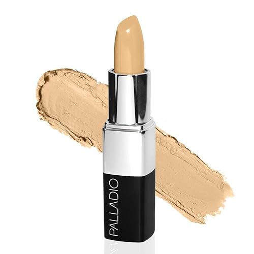 Palladio Stick Concealer, Everyday Long lasting Full to Medium Coverage, Natural under eye concealing and color correcting shades, Convenient Smooth
