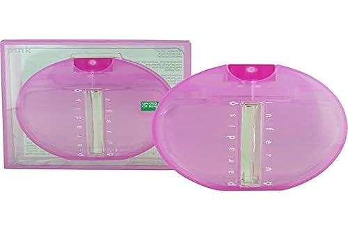 Inferno Paradiso Pink By Benetton For Women. Eau De Toilette Spray 3.3 Ounces