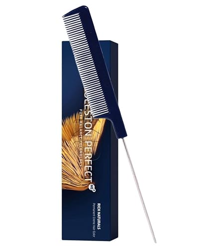 Koleston Perfect ME+ 4/3 Medium Brown Gold Hair Color | Permanent Creme Hair Dye 2oz and M Hair Designs Tail Comb (Bundle) Beauty & Personal Care M Hair Designs