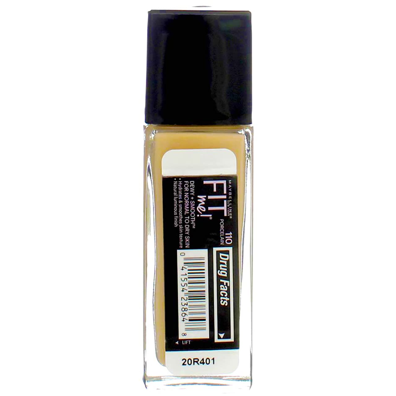 Maybelline Fit Me Liquid SPF#18 Foundation Porcelain (2-Pack)