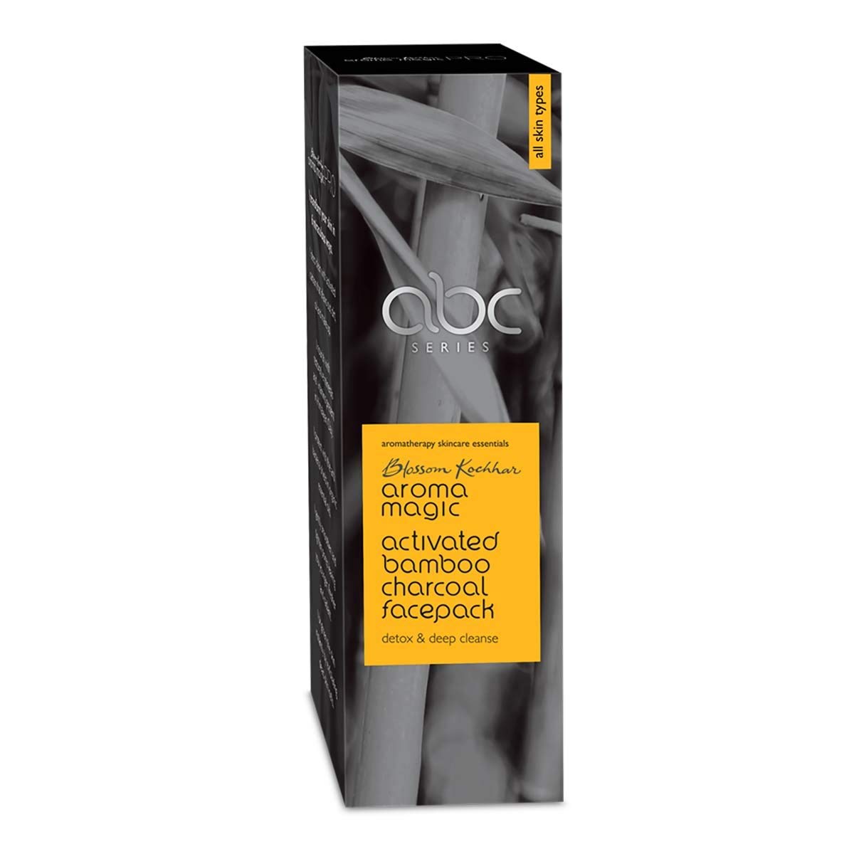 Aroma Magic Activated Bamboo Charcoal Face Pack | Deep Pore Cleansing & Skin Detox for All Skin Types | Removes Impurities, Controls Oil & Clears Acne