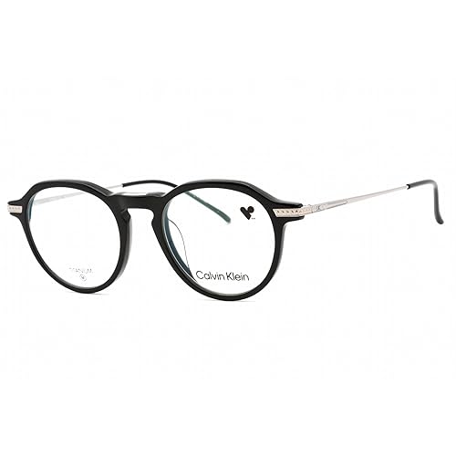 Calvin Klein Unisex Sunglasses, 001 Black, 48