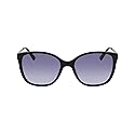 Anne Klein Women's Sunglasses AK7079 - Black with Grey Gradient Lens