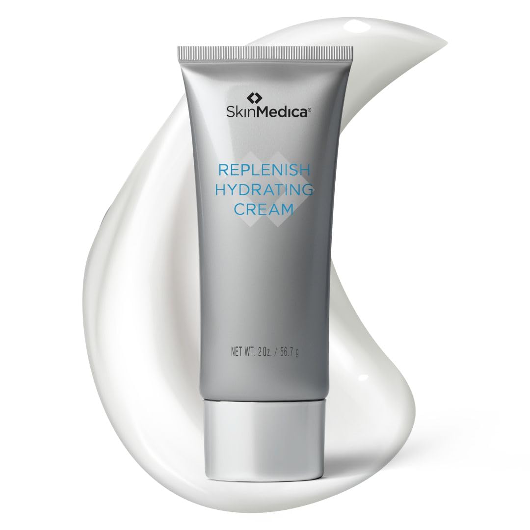 SkinMedica Replenish Hydrating Cream - Vitamin C Cream for Face, Your Essential Hydrating Cream for a Glowing Skin that Refreshes, Smoothes