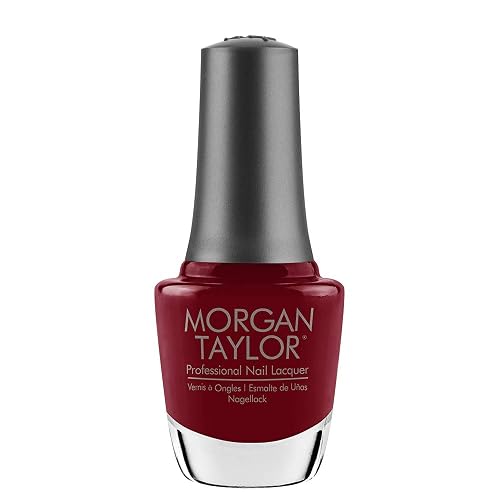 Morgan Taylor Nail Lacquer (Stand Out) Red Professional Lacquer, Vibrant, Chip-Resistant, Fast-Drying, Long-Lasting, High-Shine, Perfect for Manicures Beauty & Personal Care Morgan Taylor