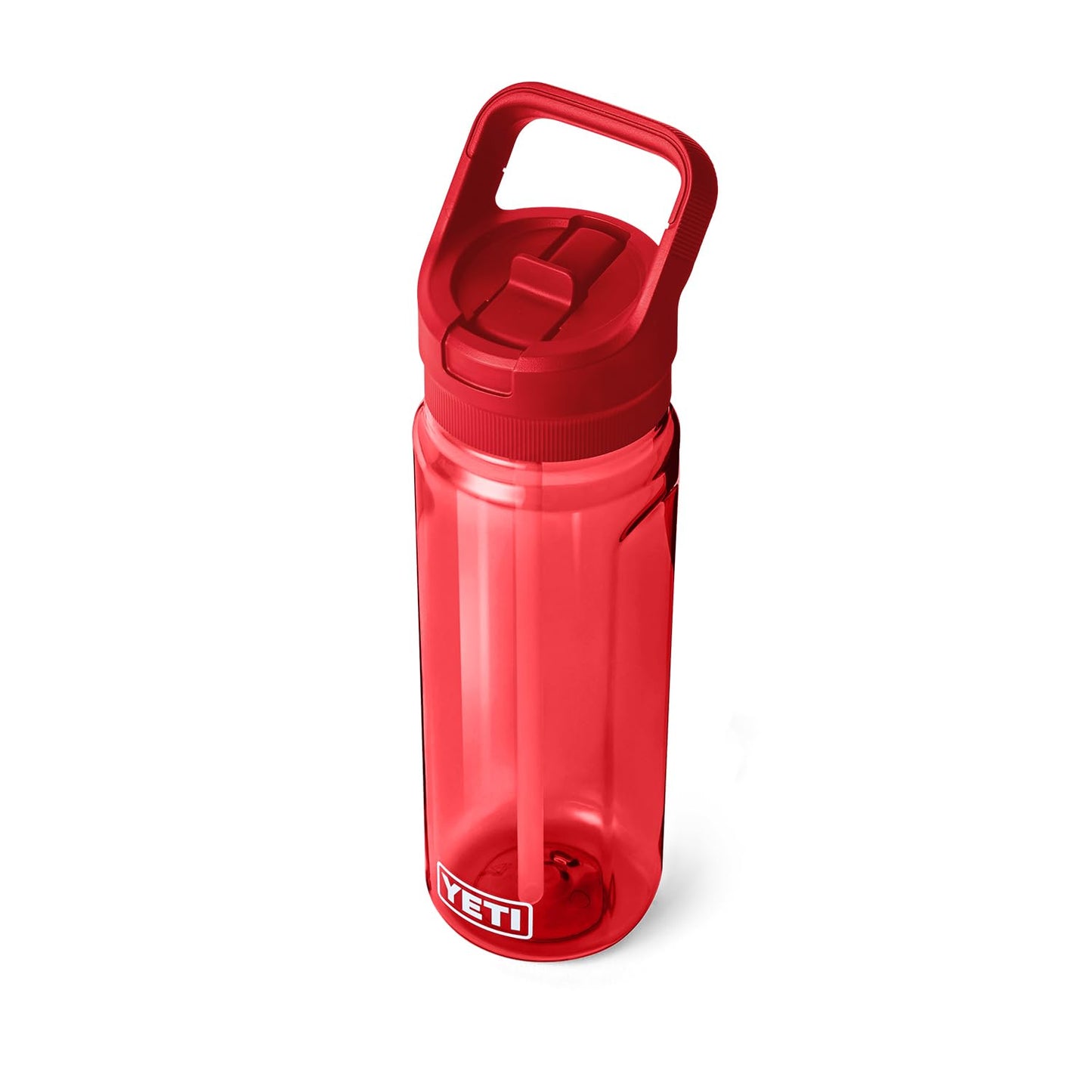 YETI Yonder 750 ml/25 oz Water Bottle with Yonder Straw Cap, Rescue Red