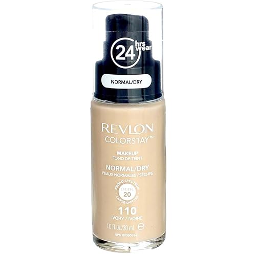 Revlon Colorstay Makeup for Normal to Dry Skin - Ivory (110) - 2 pk