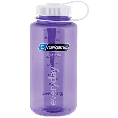 Nalgene Wide Mouth Bottle - 32 oz., Purple w/ Black Cap