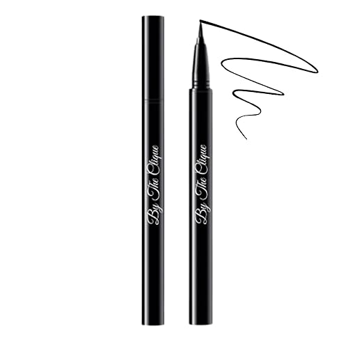 By The Clique Premium Waterproof Black Liquid Eyeliner | Smudge Proof - All Day Stay | Vegan, Gluten Free and Cruelty Free