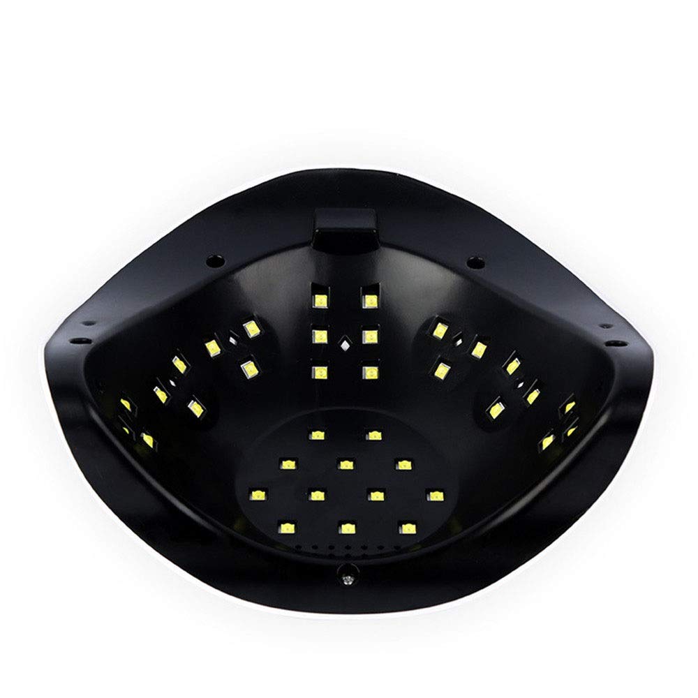 HYUWANGYU LED Nail Light Induction Smart Nail Machine Quick-Drying LED Phototherapy Machine Nail UV Baking Lamp 120W Nail Lamp Suitable for Home Or Beauty & Personal Care HYUWANGYU
