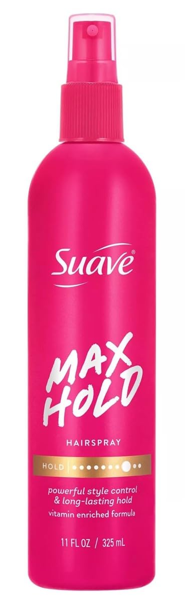 Suave Hairspray Max Hold 11 Ounce Pump (Pack of 6)