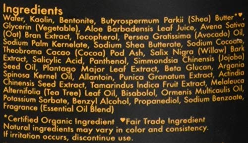 SHEA MOISTURE African Black Soap Clarifying Mud Mask, 6 Ounce