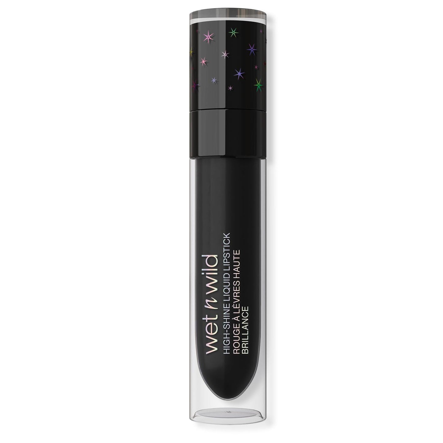 wet n wild Halloween Fantasy Makers Mega Glitter Shimmer Liquid Lipstick,High Pigmented Creamy Texture, Shimmery Blendable Formula, Cruelty-Free - Midnight Sky