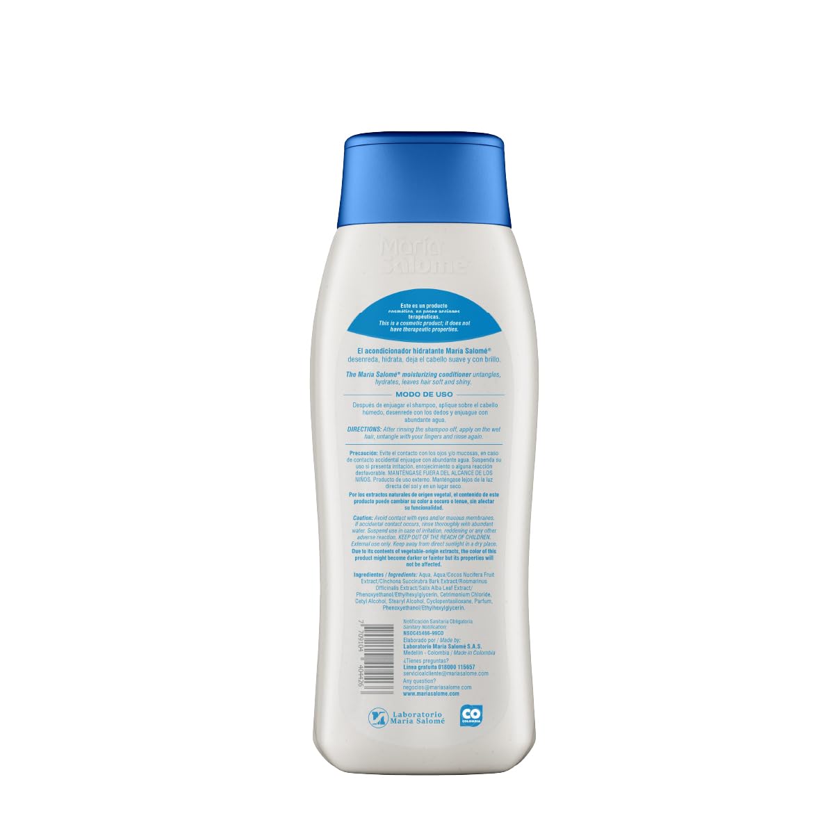 Maria Salome Hair Loss Prevention kit of Shampoo 13.5 fl.oz. - Conditioner 13.5fl.oz. - Lotion 11.8 fl.oz. Natural Products for Thinning Hair