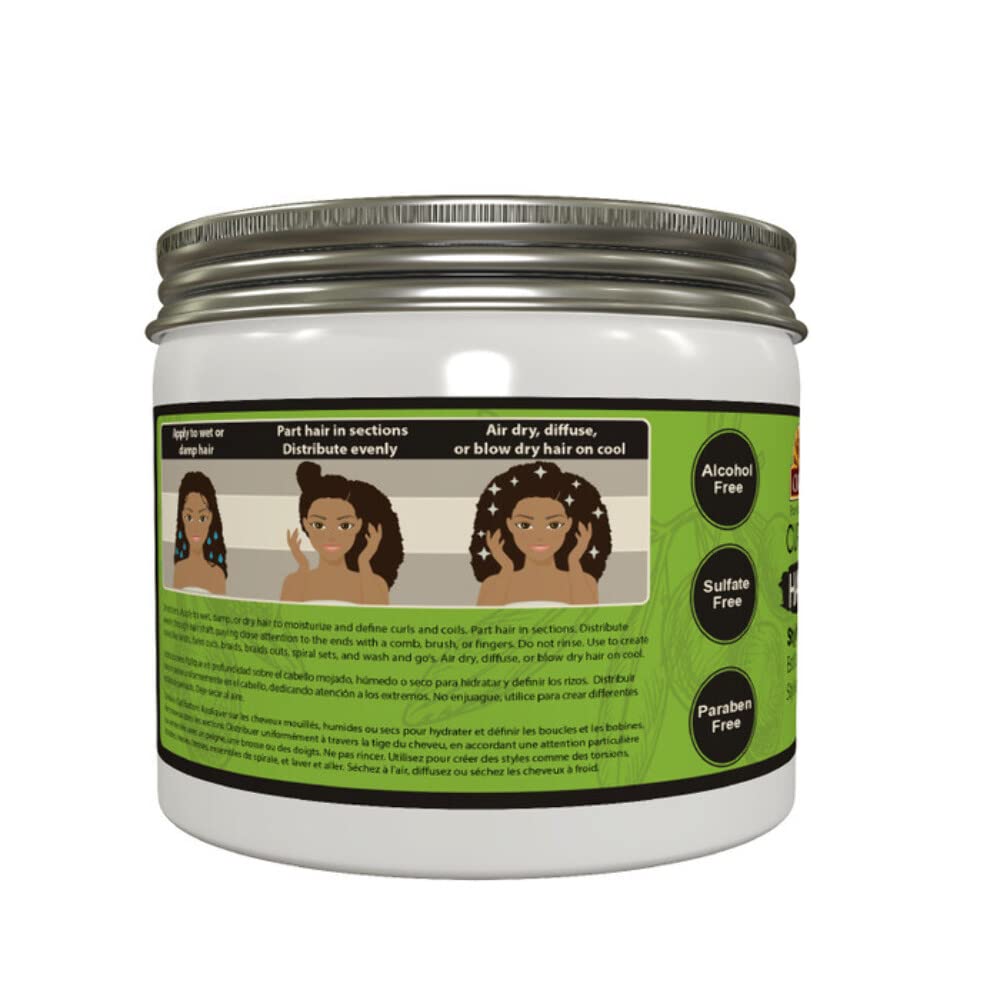 Olive Curl Enhancing Hair Yogurt For Styling&Curl Enhancing For Smooth,Glossy,Frizz Free,Strong&Well Defined Curls Alcohol,Sulfate,Paraben Free Made