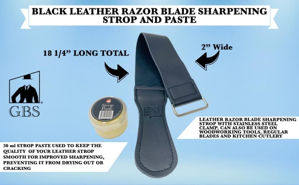 G.B.S GENTS Men's Complete Shaving Kit with Carbon Steel Razor Beauty and Personal Care G.B.S