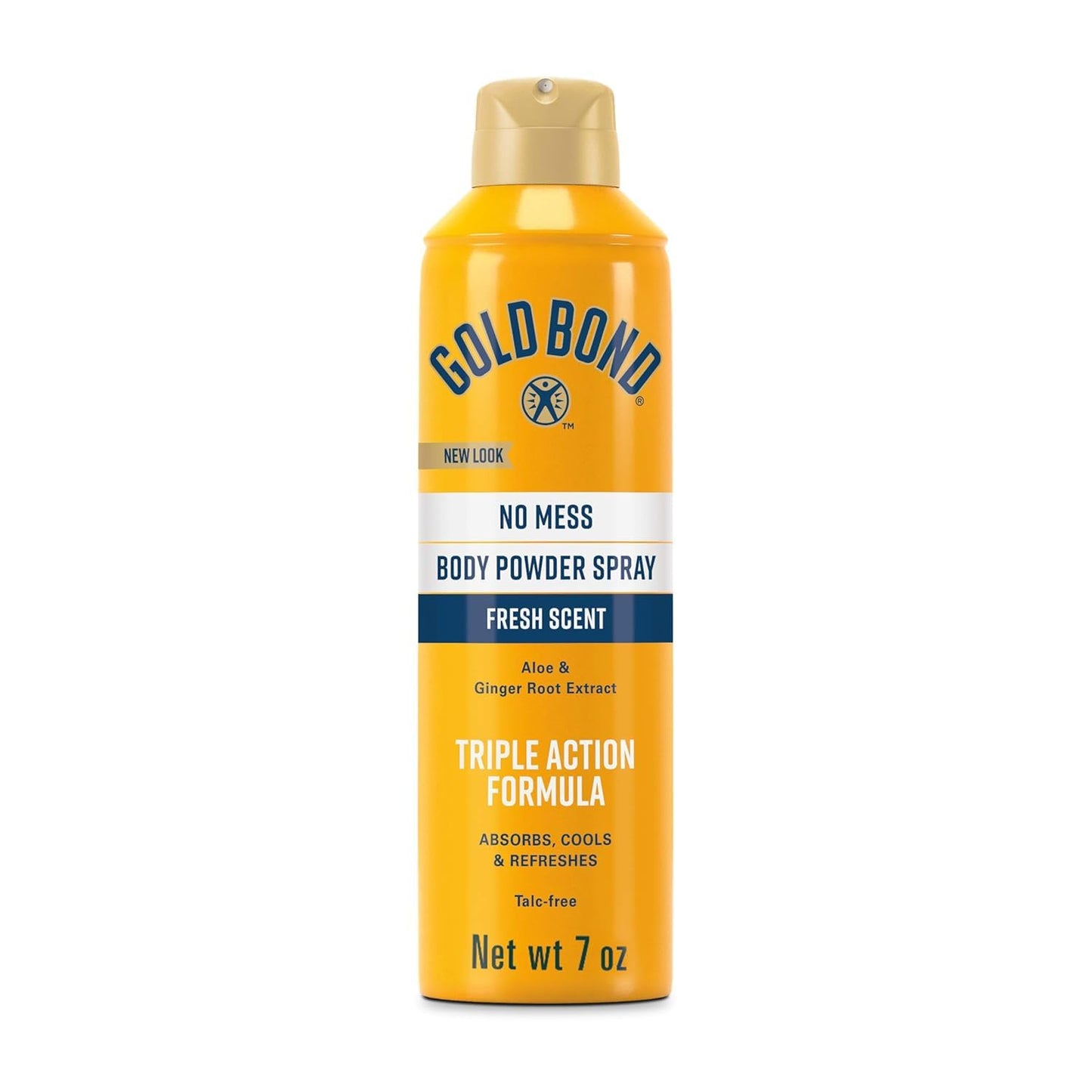Gold Bond, No Mess Body Powder Spray, 7 Ounce