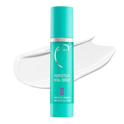 Malibu C Perfection Vital Crème - Daily Face Moisturizer for Dry Skin with Peptide & Pro Vitamin B5 - Hydrating Moisturizer for Fine Lines, Wrinkles