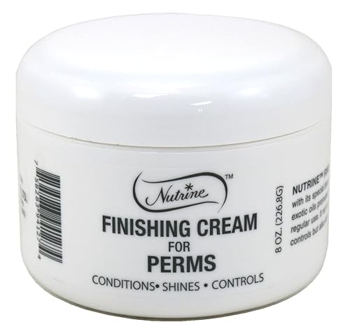 Nutrine Finishing Cream 8 Ounce (For Perms) (Pack of 2)