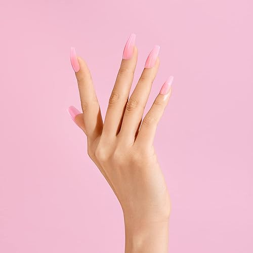 GoldFinger Full Cover Nails Press On 24 Nails Long Length