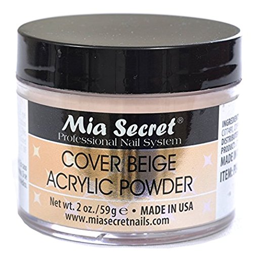 MIA SECRET Nails 2OZ Cover BEIGE-1pc Beauty & Personal Care Mia Secret