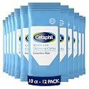 Cetaphil Face And Body Wipes, Gentle Skin Cleansing Cloths, For Dry, Sensitive Skin, Flip Top Closure, Great For The Gym, Travel, In The Car