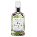 Cuccio Dry Body Oil - Violet & Delicate Peony Floral Infusion, Lightweight Fast-Absorbing & Non-Greasy Moisturizer for Soft, Glowing Skin, 3.70 Fl Oz