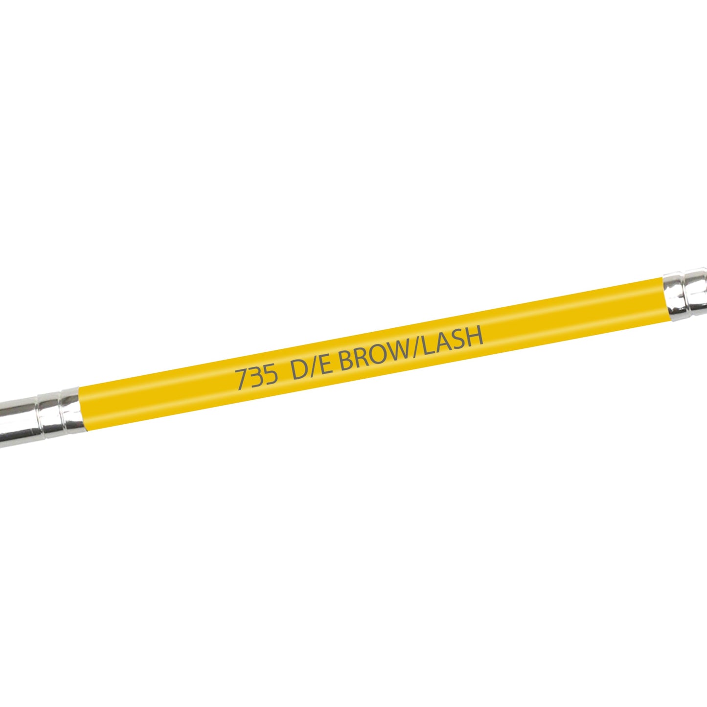Bdellium Tools Professional Makeup Brush - Studio Series 735 Double-Ended Brow/Lash - With Mix of Soft Synthetic & Natural Fibers, For Eyes’ Daily