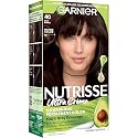 Garnier Nutrisse Ultra Crème Hair Color, Permanent Hair Dye with 100% Gray Coverage, Vegan & Cruelty-Free, 40 Dark Brown (Dark Chocolate), 1 Count
