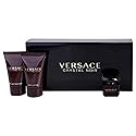 Versace Crystal Noir By Gianni Versace For Women. Set-eau De Parfum .17 OZ Mini & Body Lotion .8 OZ Mini & Shower Gel .8 OZ Mini