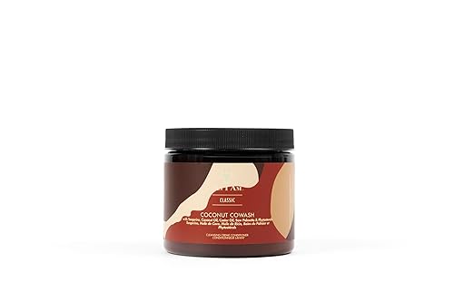 As I Am Coconut Cowash - 16 ounce - with Saw Palmetto, Castor Oil, & Phytosterols - Cleansing Conditioner - Preserves Moisture - Sulfate Free