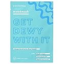 Patchology Moodmask Get Dewy With It Facial Sheet Mask - Men and Women Face Masks Skincare Sheet for Moisturizing, Hydrating, and Dewy Skin - Best