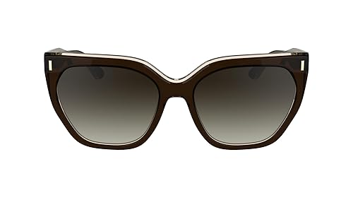 Calvin Klein Women's Sunglasses CK24535S - Brown/Light Brown with Gradient Brown Lens