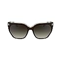 Calvin Klein Women's Sunglasses CK24535S - Brown/Light Brown with Gradient Brown Lens