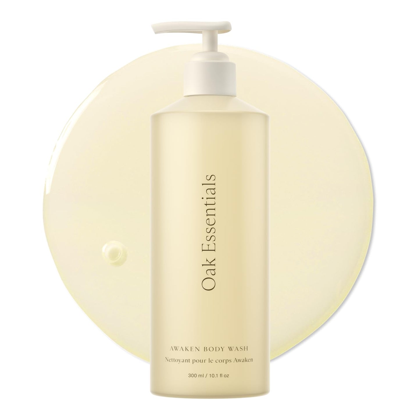 Oak Essentials Awaken Body Wash, Luxury Hydrating Shower Gel with Lavender Oil, Cedarwood Oil and Rice Bran Extract, Gentle Cleanser for Women, Ideal