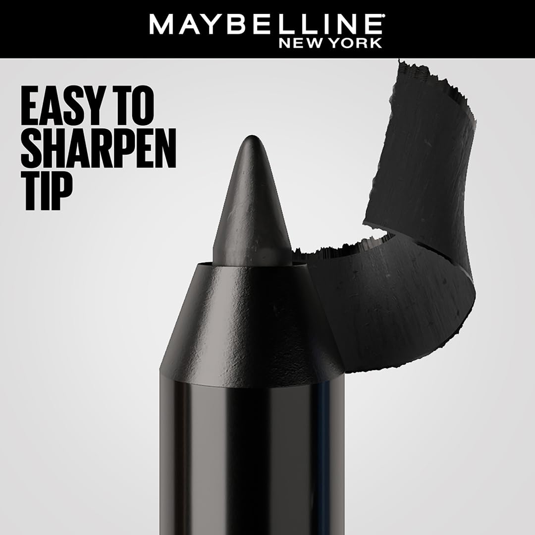 MAYBELLINE New York Tattoo Studio Long-Lasting Sharpenable Eyeliner Makeup Pencil, Glide on Smooth Gel Pigment, 36 Hour Wear, Waterproof Bronze Glitz